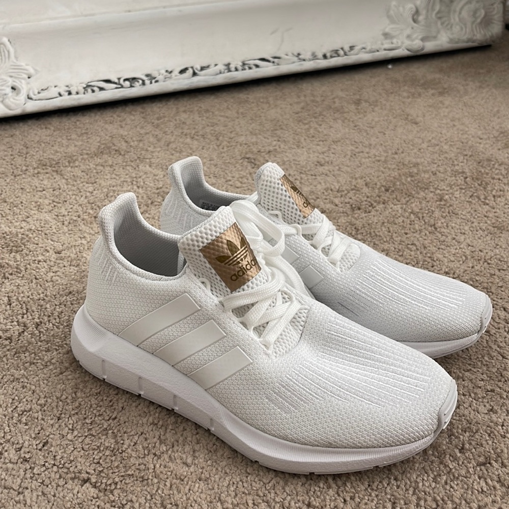 Brand New ADIDAS WHITE RUNNING SHOES